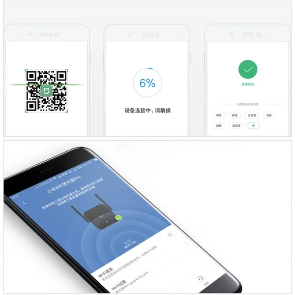 Xiaomi Repeater WiFi Pro Mi Amplifier Network Expander Router Power Extender Roteador 300M 2.4G 2 Antenna for Router Home Office